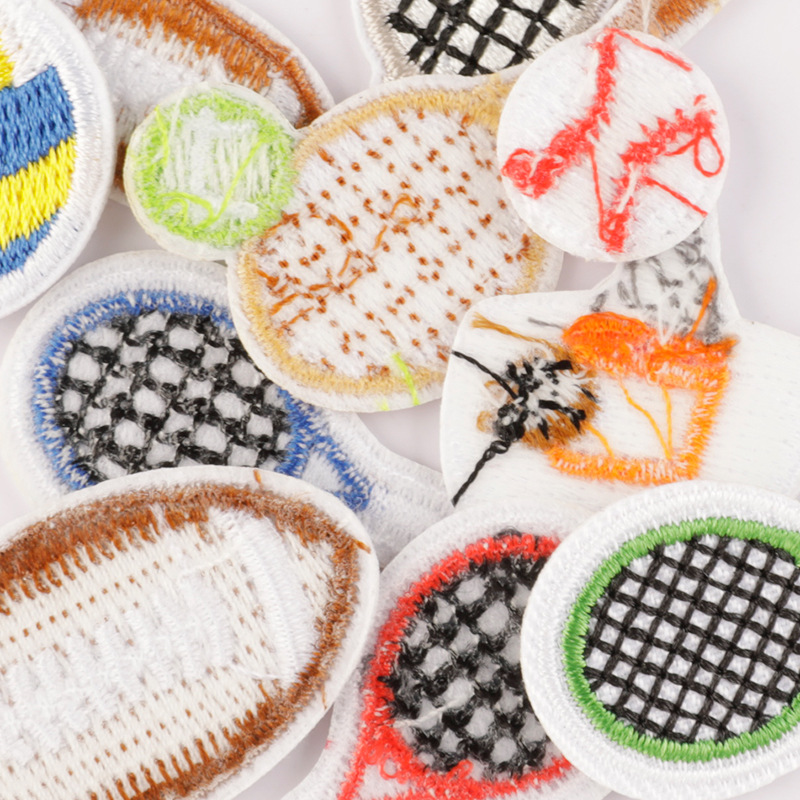 100pcs/Lot Creative Embroidery - Table Tennis Olympics 评论和价格