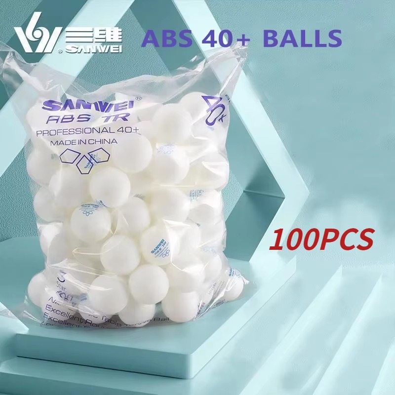 50/100pcs SANWEI TR 3 Star Tab - Table Tennis Olympics 评论和价格